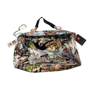 Tokidoki for LeSportsac small weekender duffle bag see photos for size reference